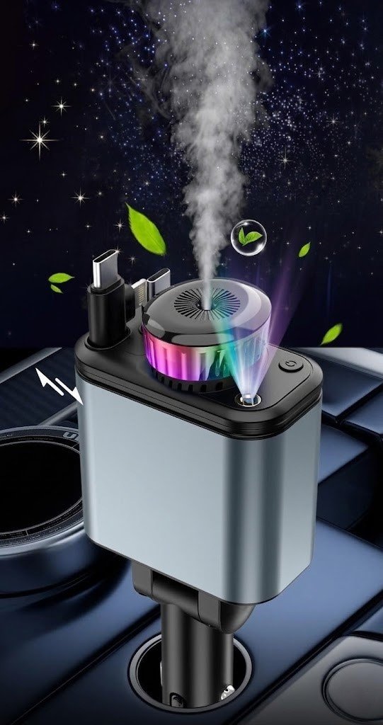 Smart Car Gadget Charger and Freshener