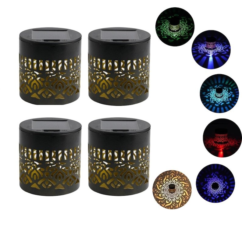 Close up of Solar Mandala Light details
