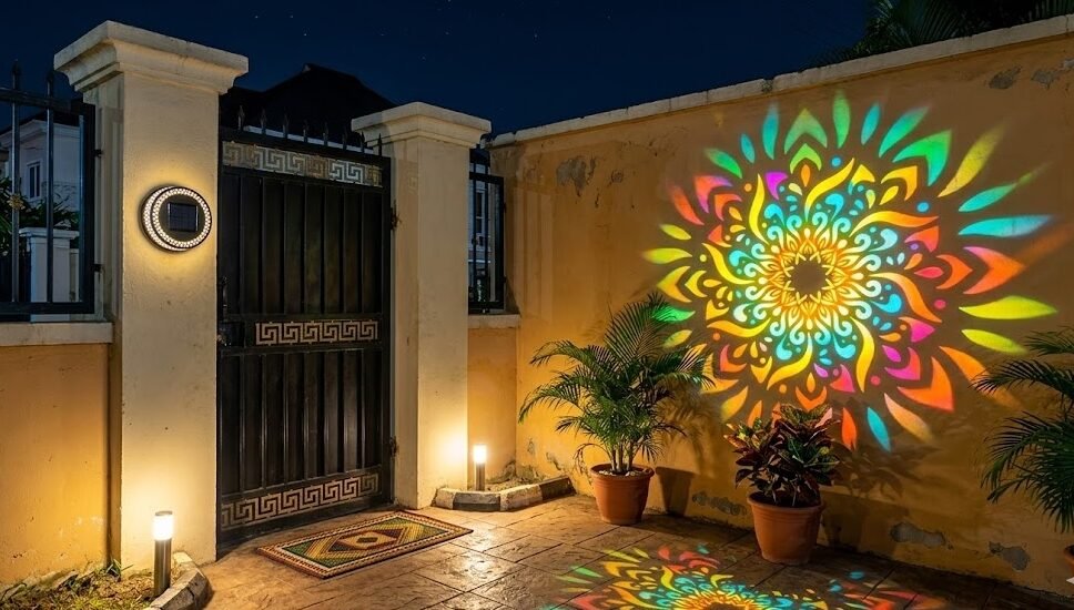 Front Entrance wall lighting