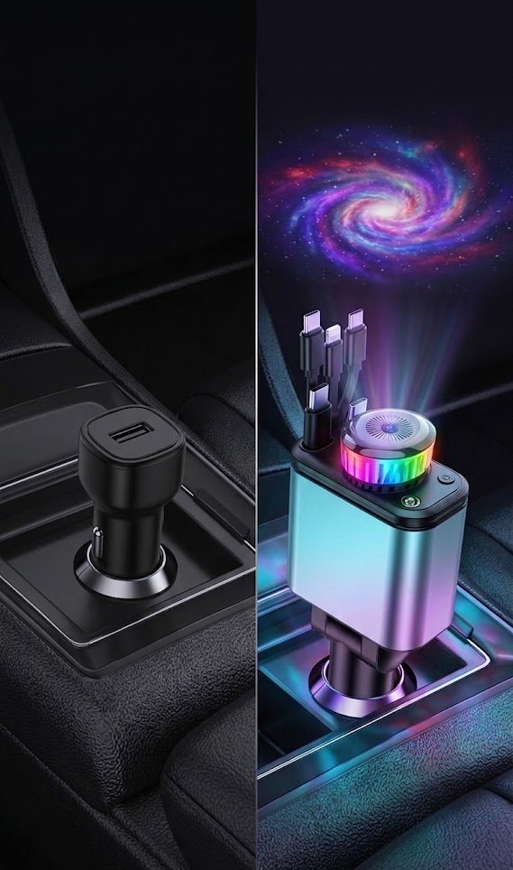 Comparison between regular charger and galaxy charger